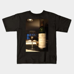 A toast with a fine old wine Kids T-Shirt